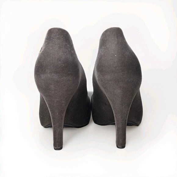 Vivienne Westwood x Melissa Anglomania Black Velvet Pumps Women's Size US 8 - Picture 3 of 8